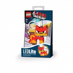 Брелок-фонарик Lego для ключей movie - angry kitty LGL-KE45A