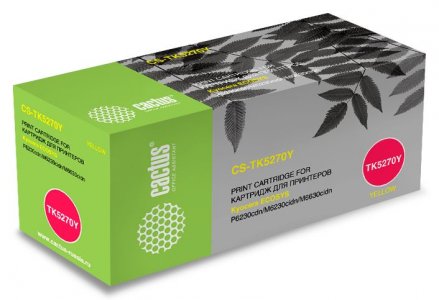 Картриджи Cactus CS-TK5270Y