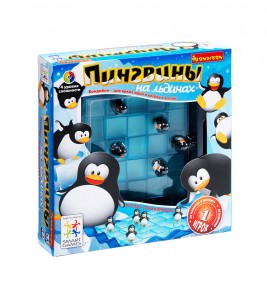 Логическая игра BONDIBON пингвины на льдинах BB0851