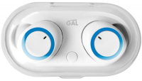 Беспроводные наушники с микрофоном GAL TW-3300 White