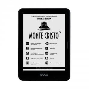 Электронная книга ONYX BOOX Monte Cristo 5 (ONYX MONTE CRISTO 5 BLACK)