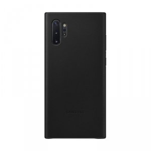 Чехол Samsung Чехол-крышка Samsung VN975LBEGRU Leather Cover для Galaxy Note10+, кожа, черный (EF-VN975LBEGRU)