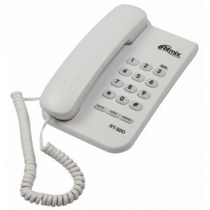 Проводные телефоны Ritmix RT-320 белый (15118348)