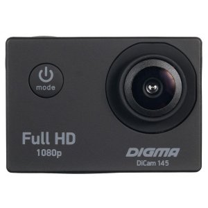 Экшн-камера Digma DiCam 145 Black (DC145)