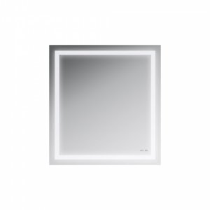 Зеркало настенное с LED-подсветкой Am.Pm Gem M91AMOX0651WG 65 см серебристое