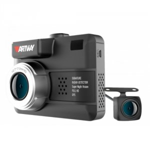 Автомобильный видеорегистратор Artway MD-109 Signature 5 в 1 Dual, GPS (ARTWAY MD-109)