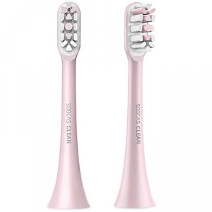 Насадка для зубной щетки Soocas X3 Pink, 2 шт (6970237663368)