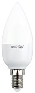 Лампа светодиодная Smartbuy Свеча E14 7W 220V 6000K (SBL-C37-07-60K-E14)