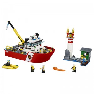 Конструктор Lego City 60109 Пожарный катер 60109