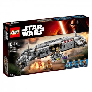 Конструктор Lego Star Wars 75140 Военный транспорт Сопротивления 75140