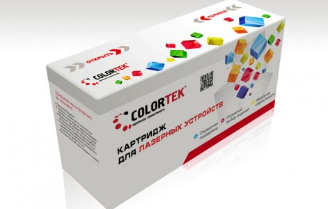 Картридж Colortek (аналог Panasonic KX-FAT411A) (4650059094138)