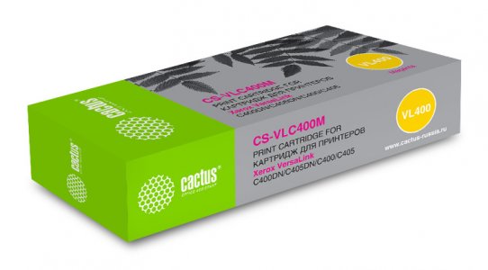 Картриджи Cactus CS-VLC400M