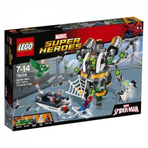 Конструктор Lego Человек-паук в ловушке Доктора Осьминога 76059