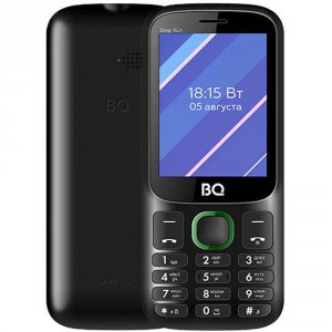 Сотовый телефон BQ Mobile 2820 Step XL+ (BQ-2820 Step XL+ Black/Green)