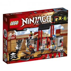 Конструктор Lego LEGO Ninjago 70591 Разгром тюрьмы Криптариума