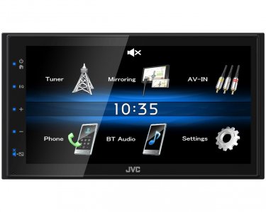 Автомобильная магнитола JVC KW-M25BT 2DIN
