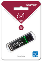 USB флешка Smartbuy Glossy Series 64GB, Grey (SB64GBGS-DG)