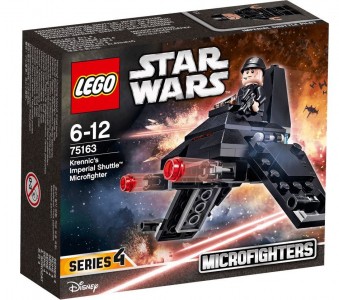 Конструктор Lego Микроистребитель Имперский шаттл Кренника Star Wars 75163