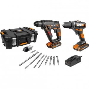Набор аккумуляторного инструмента Worx Wx101+wx390 wx927 (WX927)