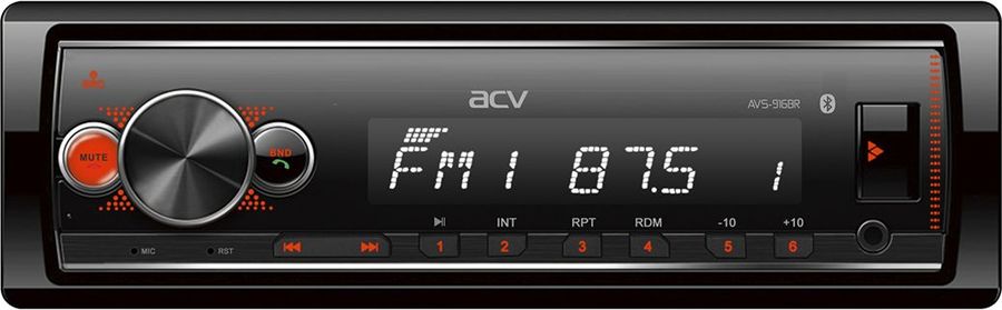 Автомагнитолы ACV AVS-916BR (черный) (36694)
