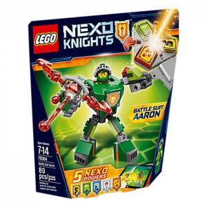Конструктор Lego Боевые доспехи Аарона NexoKnights 70364