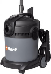 Строительные пылесосы Bort BAX-1520-Smart Clean (серый) (80000037089)