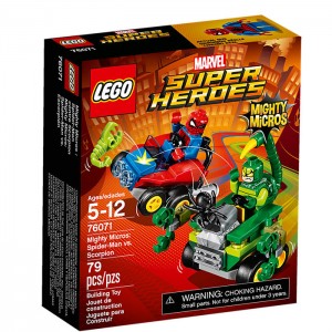 Конструктор Lego Mighty Micros: Человек-паук против Скорпиона Super Heroes 76071