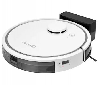 Робот-пылесос iBoto Smart L920W Aqua белый/чёрный (SMART L920W AQUA)