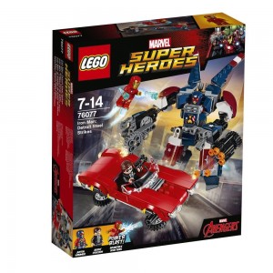 Конструктор Lego Железный человек: Стальной Детройт наносит удар Super Heroes 76077