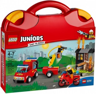 Конструктор Lego Чемоданчик «Пожарная команда» Juniors 10740