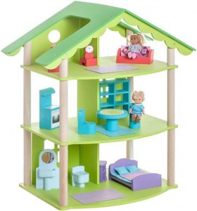 Кукольный домик PAREMO "Фиолент" с 14 предметами мебели (3779910)