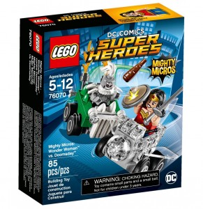 Конструктор Lego Mighty Micros: Чудо-женщина против Думсдэя Super Heroes 76070