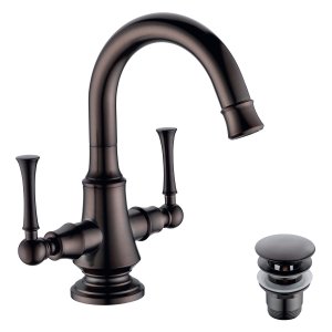 Смеситель Lemark Peretto LM6307RB для раковины (черный)