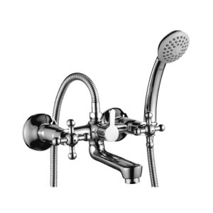 Смеситель Rossinka Silvermix G02-83 для ванны (хром)