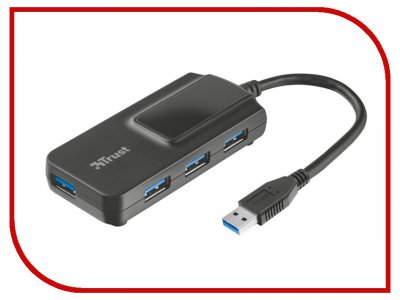 USB концентратор Trust OILA 4 PORT USB 3.1 HUB (21318)