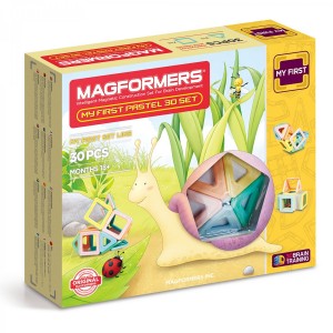 Магнитный конструктор Magformers My First Pastel Set 30PCS