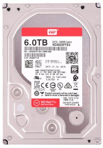 Внутренний HDD Western Digital Red Pro 6Tb 3.5" (WD6003FFBX)