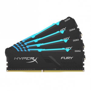 Оперативная память Kingston DDR4 HyperX FURY RGB Kit of 4 HX436C17FB3AK4/32 32Gb