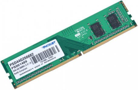Оперативная память Patriot DDR4 PSD44G266682 4GB