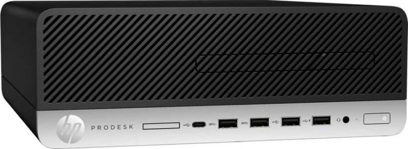 Системный блок HP ProDesk 600 G5 SFF 7AC42EA (черный)