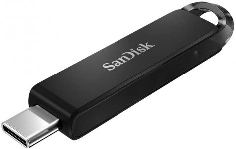 USB флешка SanDisk CZ460 Ultra Type-C 256Gb (черный) (SDCZ460-256G-G46)