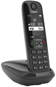 Радиотелефоны Gigaset AS690 RUS SYS (черный) (S30852-H2816-S301)