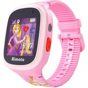Детские умные часы Кнопка Жизни Disney Принцесса Рапунцель розовый/фиолетовый (9301104)