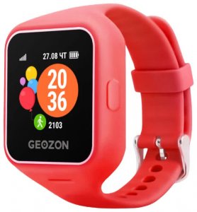 Детские умные часы GEOZON G-Kids Life (красный) (G-W12RED)