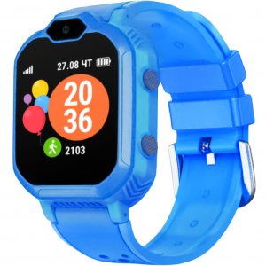 Детские умные часы GEOZON G-Kids 4G (синий) (G-W13BLU)