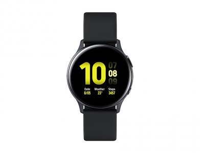 Смарт часы Samsung Часы Samsung Galaxy Watch Active2 алюминий 40 мм (лакрица) (SM-R830NZKASER)