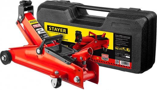 Домкрат Stayer 43153-2-K RED FORCE