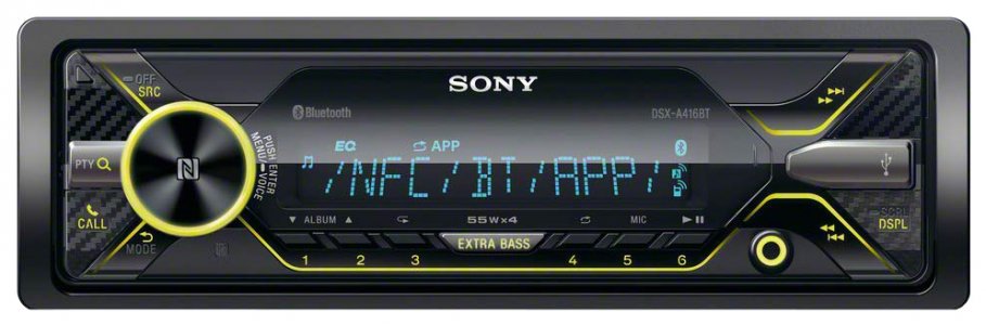 Автомагнитола Sony DSX-A416BT/Q