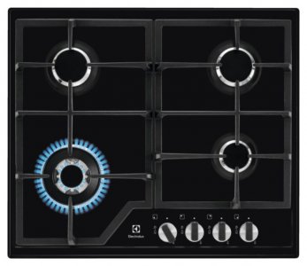 Встраиваемая газовая панель Electrolux GPE 363 MB чёрный (GPE363MB)
