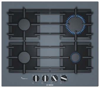 Встраиваемая газовая панель Bosch PPP6A9B90R чёрный